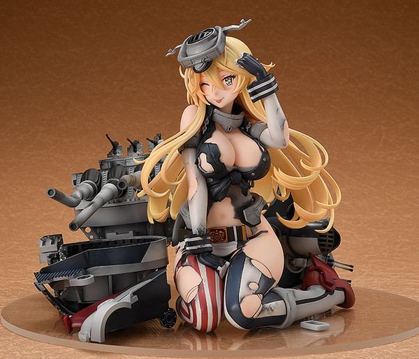 Iowa (Half-Damaged, Heavy Armament), Kantai Collection ~Kan Colle~, Max Factory, Pre-Painted, 1/8, 4545784042465